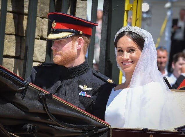 Prince Harry, Meghan Markle chose platinum jewelry to celebrate their wedding day