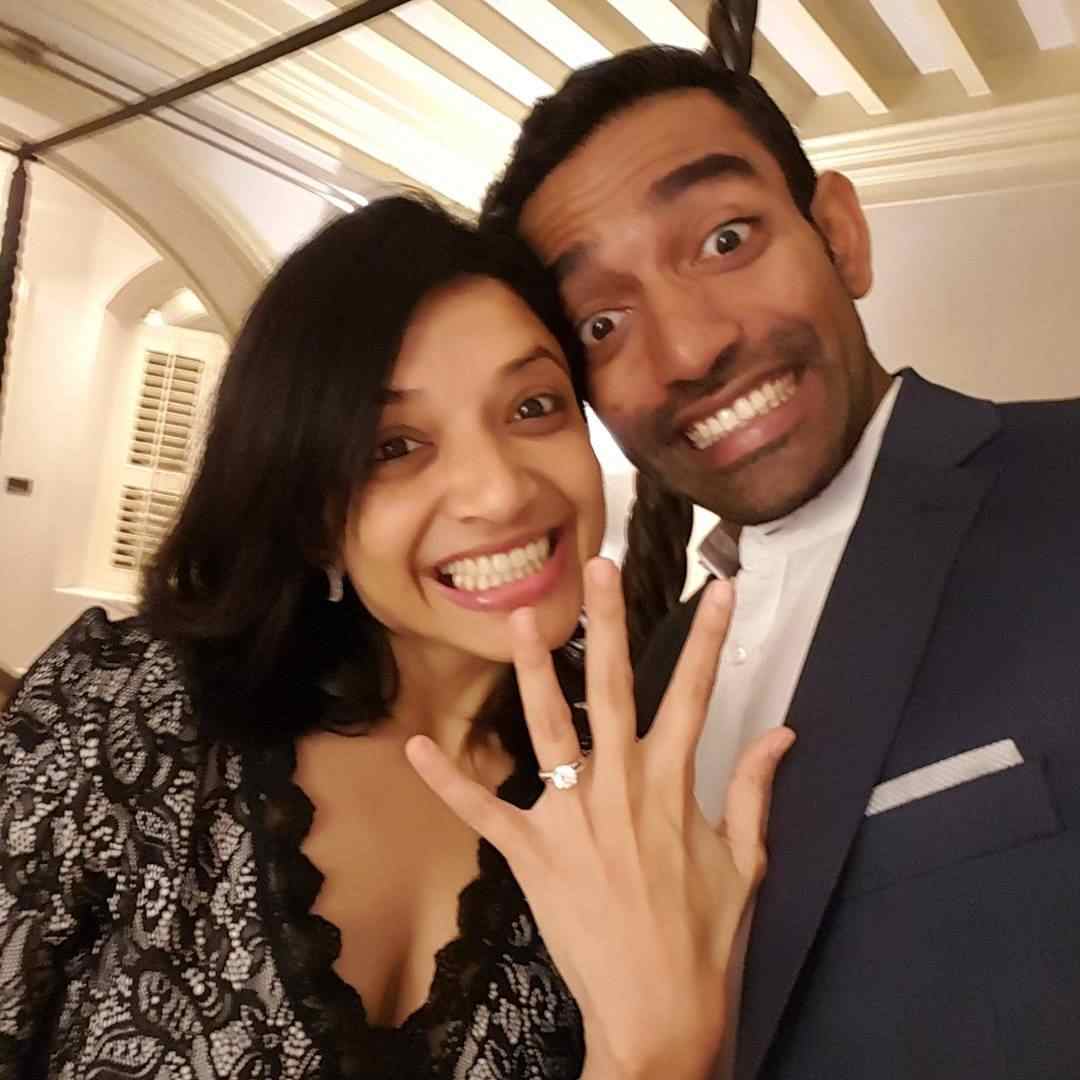 Robin Uthappa gets engaged to girlfriend Sheetal Gautam