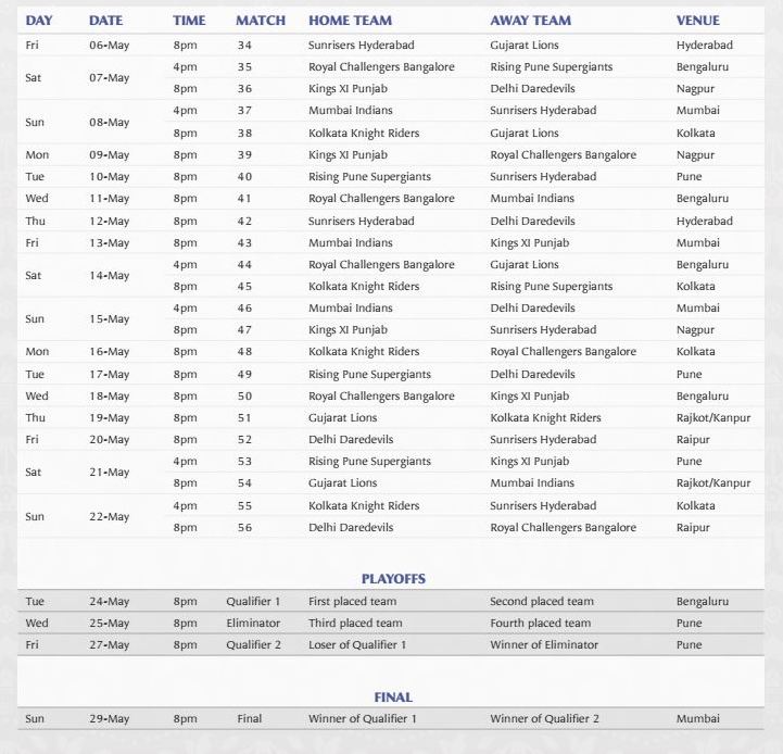 awa 2016 schedule