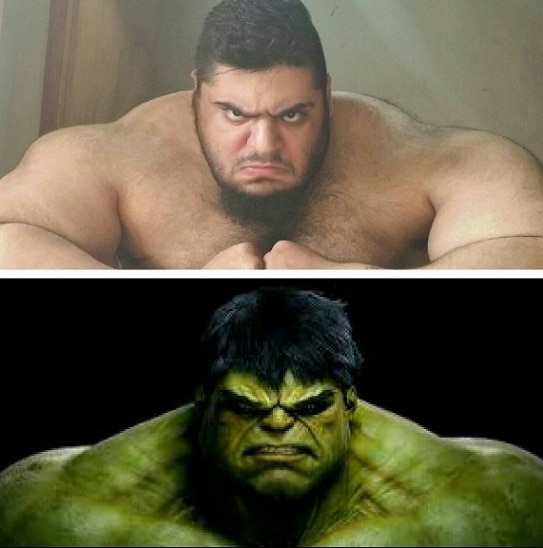 Iranian Hulk Sajad Gharibi Iranian Hulk Sajad Gharibi