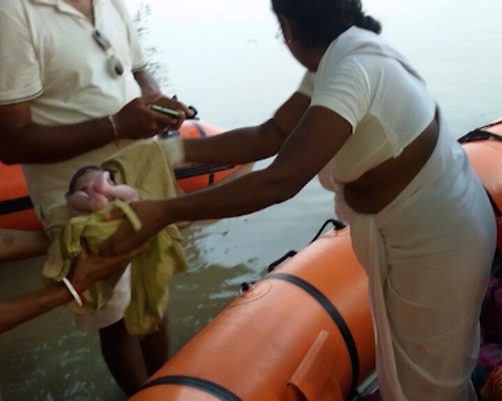 Image result for baby delivered in boat