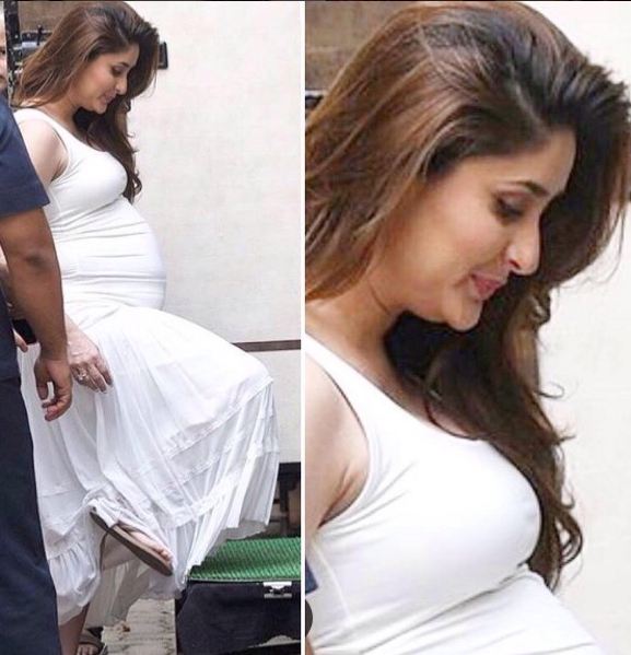 Mom-to-be Kareena Kapoor Flaunts Baby Bump In Most Unique Way