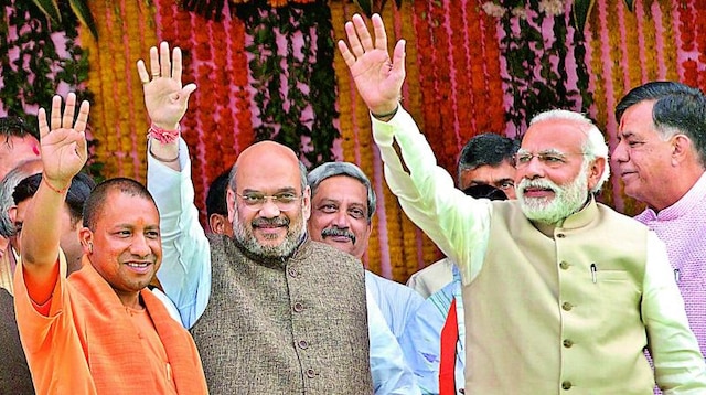 Yogi says PM Modi's policies, Shah's poll strategy led to win Yogi says PM Modi’s policies, Shah’s poll strategy led to win