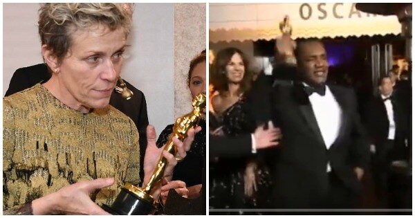 Bizarre! Man Steals Frances McDormand's Oscar Trophy, Flaunts It On Camera