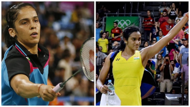 Saina, Sindhu qualify for the Quarterfinals of Asian Badminton Championship Saina, Sindhu qualify for the Quarterfinals of Asian Badminton Championship