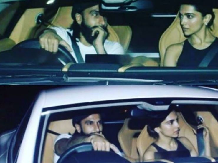बर्थडे पर रणवीर ने खुद को गिफ्ट की कार, Bollywood actor Ranveer Singh Took Deepika Padukone Out On His Birthday, See Pics