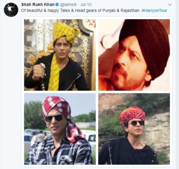 सोने की थाली में शाहरुख ने खाया खाना, जानें इसकी खासियत... Superstar Shah Rukh Khan relishes Rajasthani Thali
