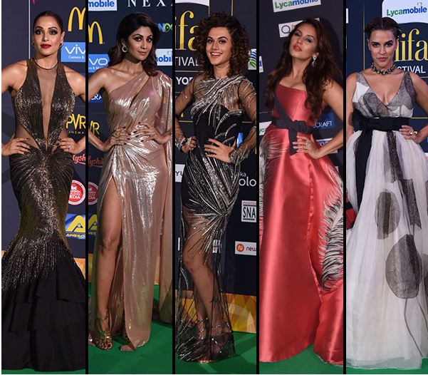 कैटरीना से लेकर हुमा कुरैशी तक, यहां है IIFA में Worst ड्रेस पहनने वाली अभिनेत्रियों की तस्वीरें IIFA Awards 2017 Worst Dressed photos