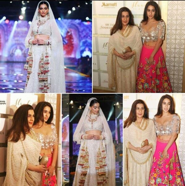 फैशन शो में सारा अली खान का ट्रेडिशनल अवतार देख उनपर टिक गईं सबकी निगाहें, देखें तस्वीरें Sara Ali Khan Made The Spotlight Follow Her Looking Like This. See Pics