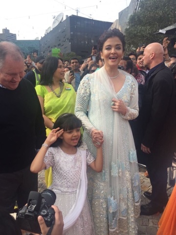 Aishwarya becomes 1st woman to raise Indian flag at IFFM 2017!