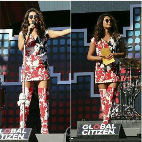 ग्लोबल सिटीजन फेस्ट की होस्ट प्रियंका ने बताया कि किसे कहते हैं कूल होना! See the latest pictures of Priyanka Chopra