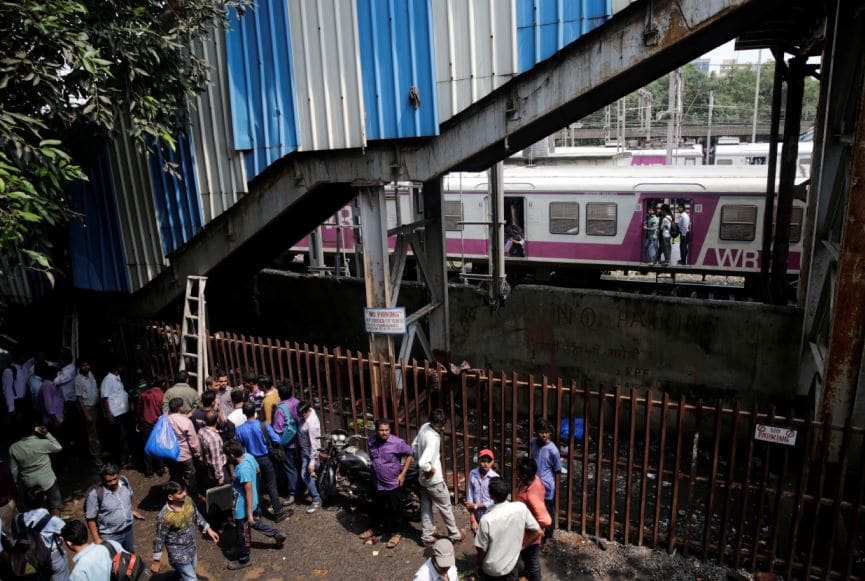 IN Pics: Stampede in Parel Station Mumbai