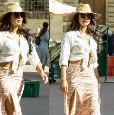 Viral हुईं प्रियंका के Viral: See the latest pictures of Priyanka Chopra’s Quantico shoot