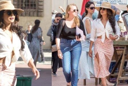 Viral हुईं प्रियंका के Viral: See the latest pictures of Priyanka Chopra’s Quantico shoot
