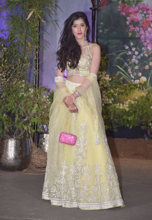 Shaniya Kapoor has done an impression with her style at Sonam Kapoor's reception
