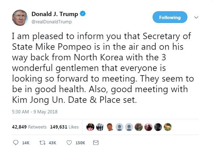 Air Canada arrives in North America with three US citizens, Trump welcomes