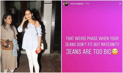 In Pics: Pregnant Meera Kapoor, who has spotted dinner, looks like baby bump
