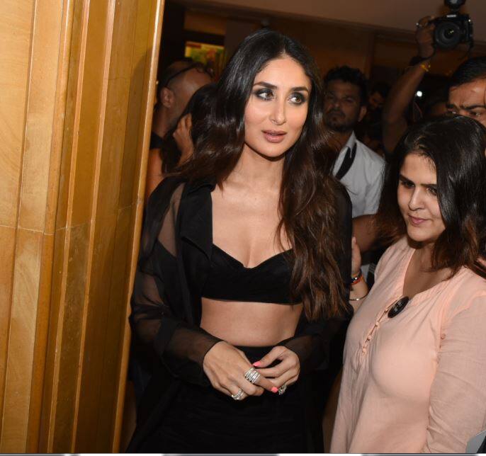 Kareena's bold look on the music launch of 'Veerre The Wedding', see photos