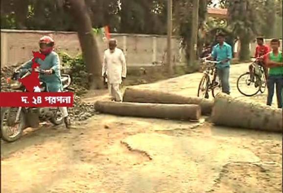 পথ অবরোধ, মিছিল, আগুনে ফের অগ্নিগর্ভ ভাঙড়