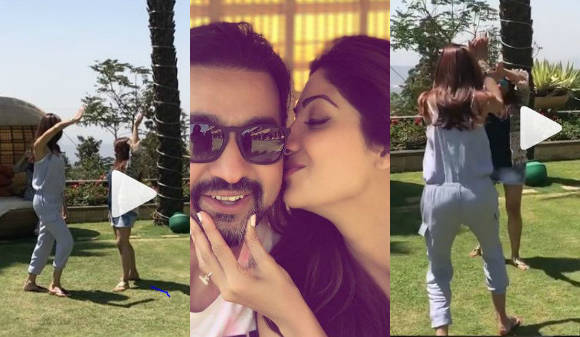 ভিডিওতে দেখুন : হোলিতে ভাঙ খেয়ে কী অবস্থা শিল্পা শেঠির!!