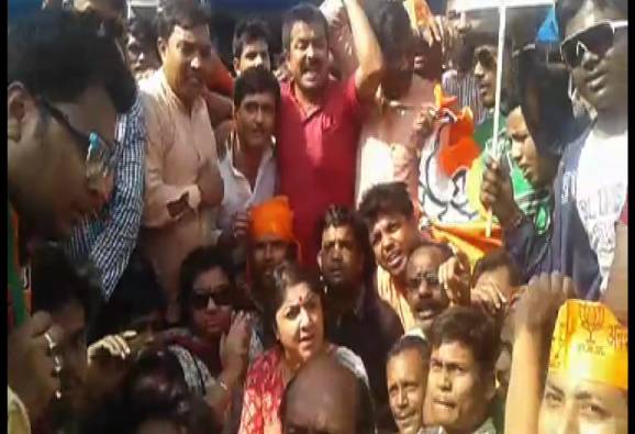 প্রাথমিক নিয়োগে দুর্নীতির অভিযোগে বিকাশ ভবনে বিক্ষোভ: জামিনযোগ্য ধারায় বিজেপি নেতা-কর্মীদের বিরুদ্ধে মামলা পুলিশের