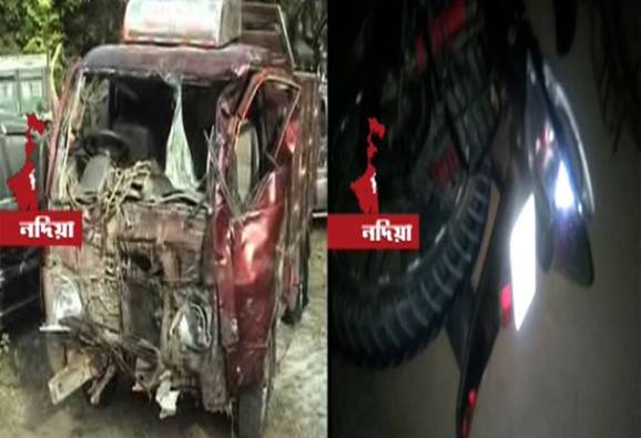 নদিয়ায় জোড়া পথ দুর্ঘটনায় মৃত ৪