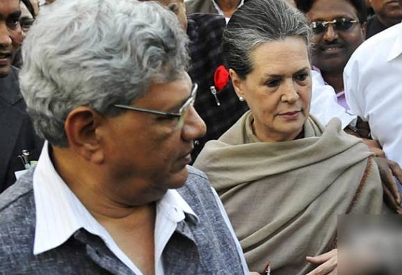 রাষ্ট্রপতি নির্বাচন নিয়ে সনিয়ার সঙ্গে আলোচনা ইয়েচুরির