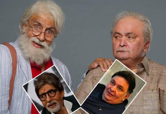 ২৬ বছর পর ফের একসঙ্গে, বাবা-ছেলের চরিত্রে ‘১০২ নট আউট’ ছবিতে অমিতাভ-ঋষি!