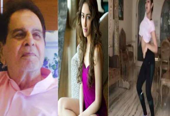 দিলীপকুমারের নাতনি সেইশা নাচল 'শেপ অফ ইউ'-এর ছন্দে, দেখুন