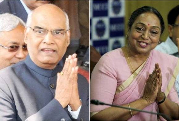 রাষ্ট্রপতি নির্বাচন: ভোট পড়ল ৯৯ শতাংশ, সহজেই জিতবেন কোবিন্দ, দাবি বিজেপির, মীরাই সেরা পছন্দ, বলল বিরোধীরা
