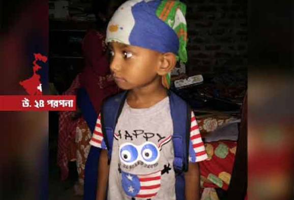 চাকা লাগানো টেবিল, তার ওপরে ছিল টিভি সেট, উল্টে পড়ে মর্মান্তিক মৃত্যু তিন বছরের শিশুর