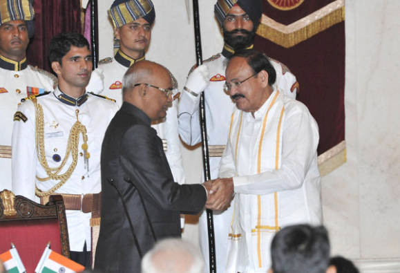 উপ-রাষ্ট্রপতি পদে বেঙ্কাইয়া নাইডুর উত্থান গণতন্ত্রের জয়: মোদী