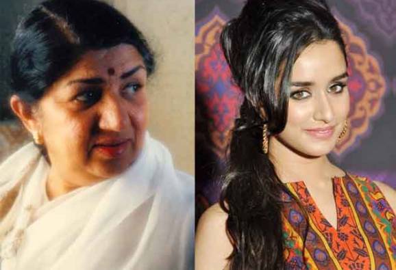 শ্রদ্ধা কপূরের গানের প্রশংসায় লতা মঙ্গেশকর