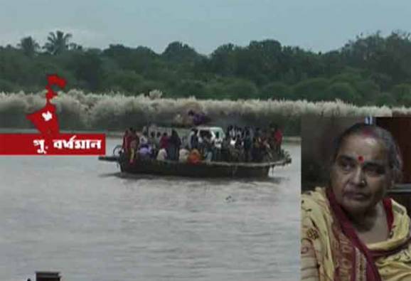 পারিবারিক অশান্তি, কাটোয়ায় গঙ্গায় ঝাঁপ প্রৌঢ়ার