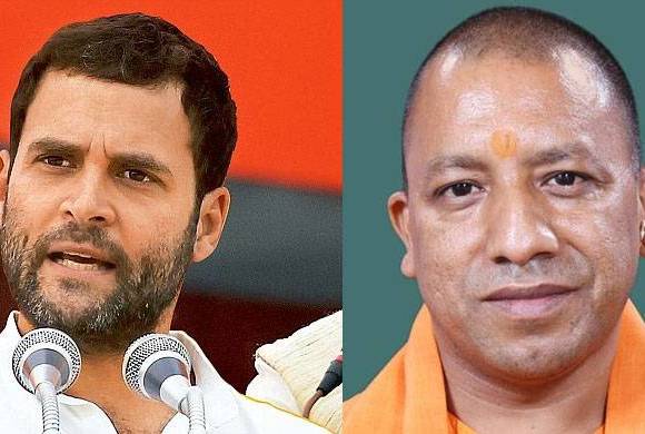 গুজরাত: যেখানেই রাহুল প্রচার করেন, কংগ্রেস হারে, কটাক্ষ আদিত্যনাথের