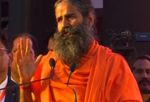 Image result for Baba Ramdev backing for Sterlite and Anil Agarwal!