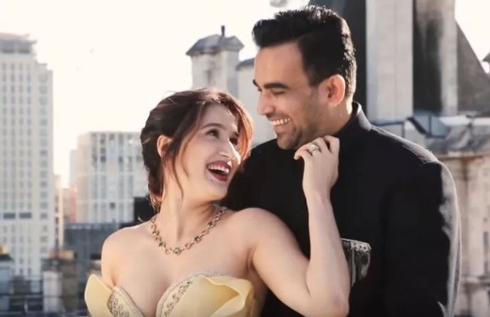 Zaheer khan and sagarika photo shoot after marriage