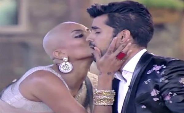 Diandra with Gautam Gulati in 'Bigg Boss 8'