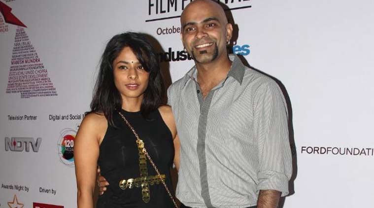Raghu with wife Sugandha