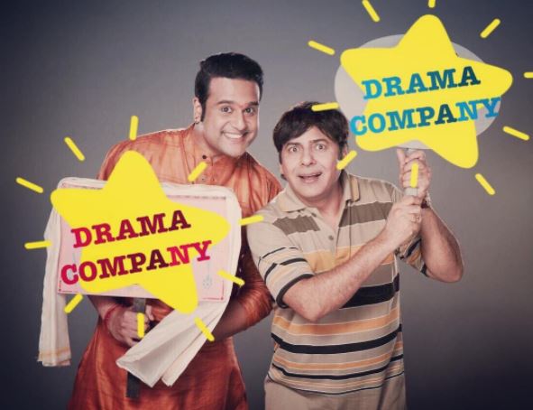Krushna with partner Sudesh in 'The Drama Company'