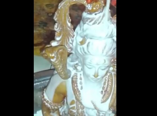 દૂધ ચઢાવતાં જ ભગવાન શિવ કરી લે છે પોતાની આંખો બંધ, જુઓ અવિસ્મરણીય VIDEO