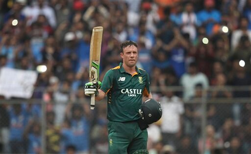 RECORD: AB de Villiers becomes first player to hit 50 ODI sixes in a year