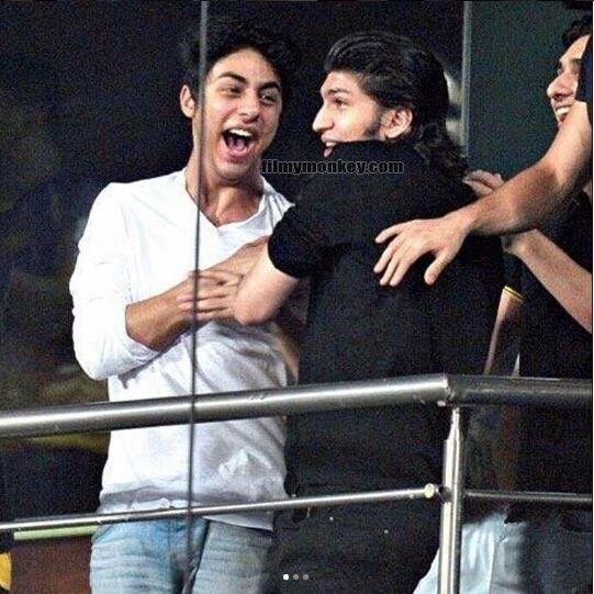 RARE PICS of SRKs son Aryan Khan laughing hard going 