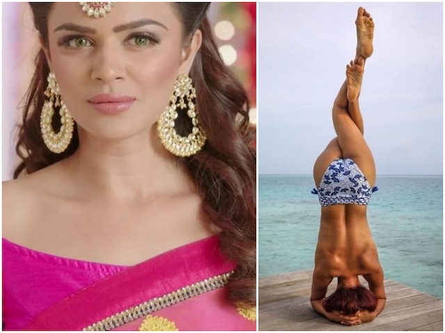 Indian Actress Topless - Naagin TV Actress Aashka Goradia Goes Topless While Doing A ...