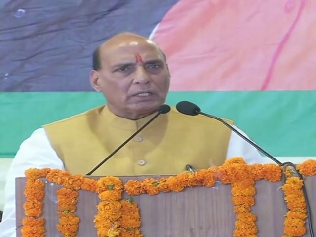 Image result for In Haryana Defense Minister Rajnath Singh