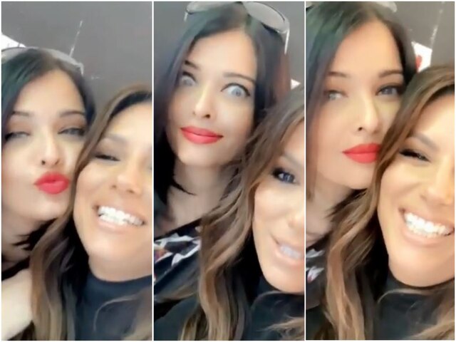 Aishwarya Rai Bachchan Reunites With Hollywood Star & Her Friend Eva