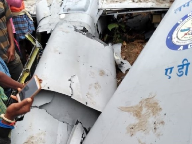 Image result for UAV Rustom 2 crash
