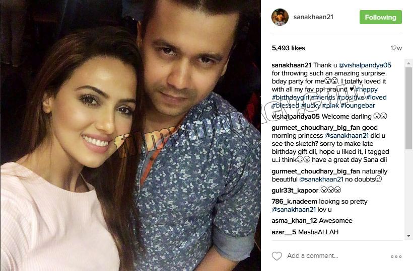 'Wajah Tum Ho' actress Sana Khan DATING Director Vishal Pandya