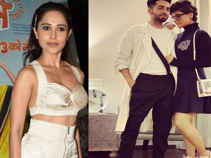 ‘ડ્રિમ ગર્લ’ની સ્ક્રીનિંગ પર હૉટ અંદાજમાં પહોંચી નુસરત, આયુષ્માન પત્ની સાથે આવ્યો નજર, જુઓ તસવીરો