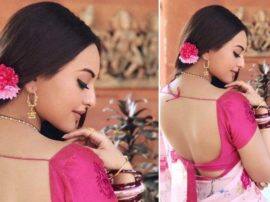 दबंग-3 से सामने आया सोनाक्षी सिन्हा का फर्स्ट लुक Bollywood actress sonakshi Sinha first look out from salman khan dabangg 3 दबंग-3 से सामने आया सोनाक्षी सिन्हा का फर्स्ट लुक